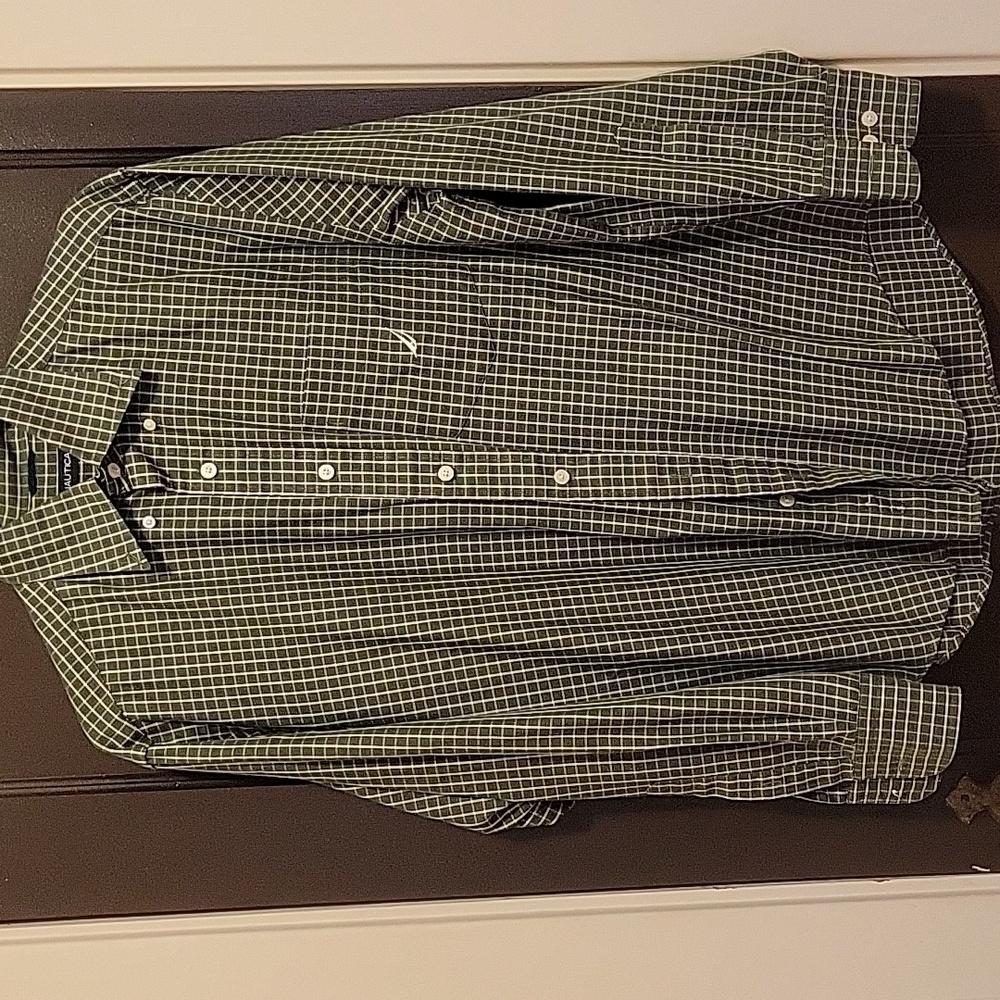 NAUTICA Men's Long Sleeve Shirt Size M